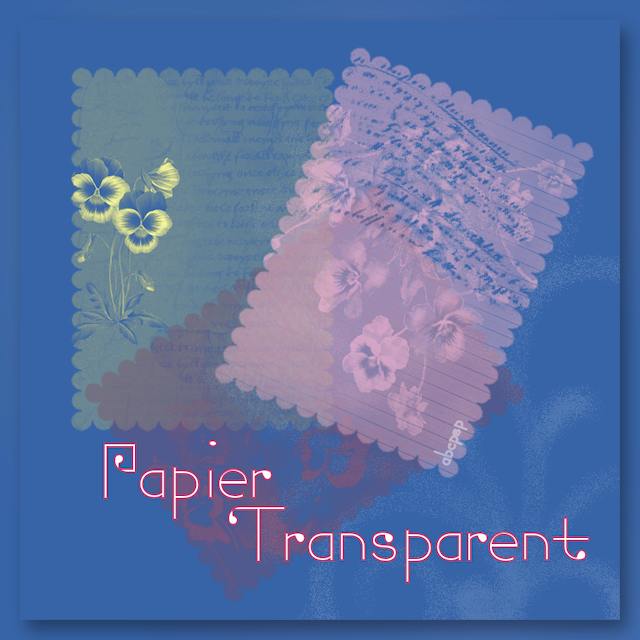 Papier transparent psp